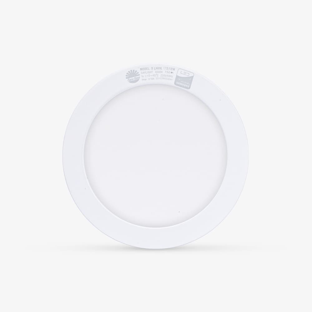 Đèn LED ốp trần tròn LN09 đế nhôm 172/12W