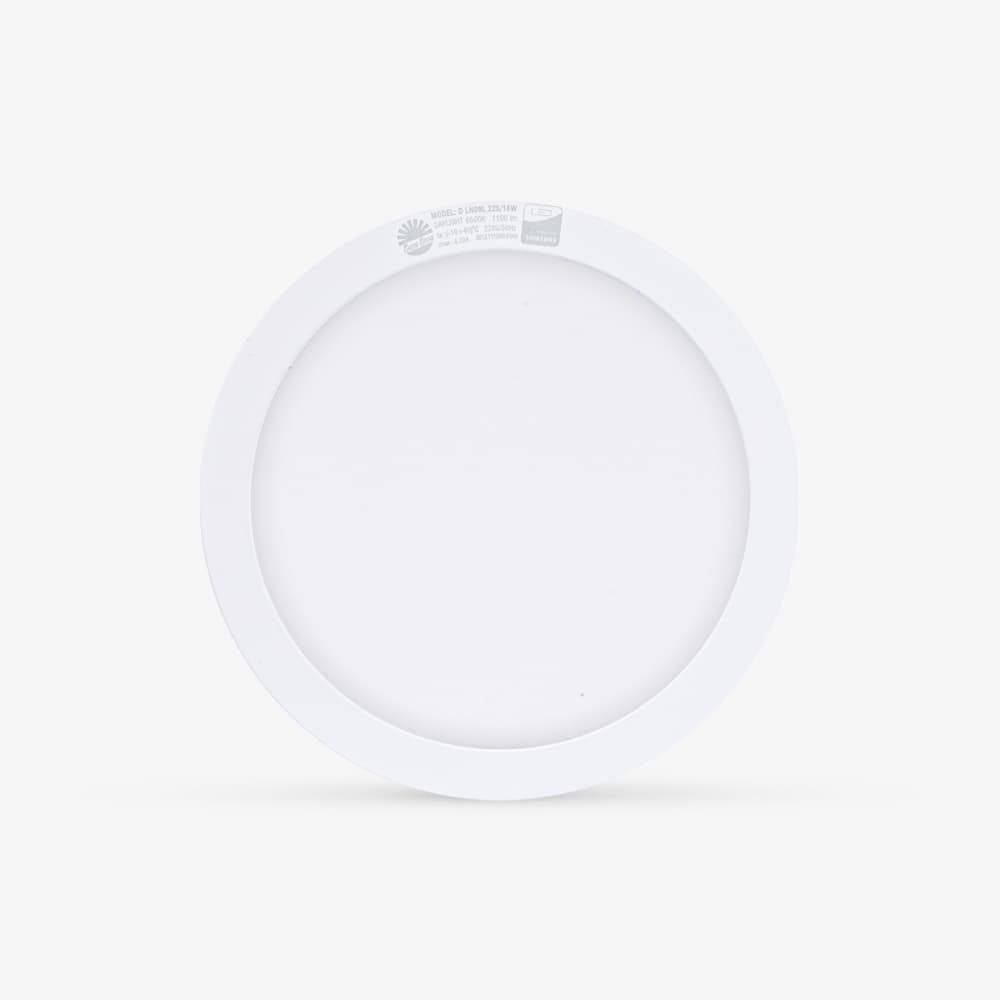 Đèn LED ốp trần tròn LN09 đế nhôm 225/18W