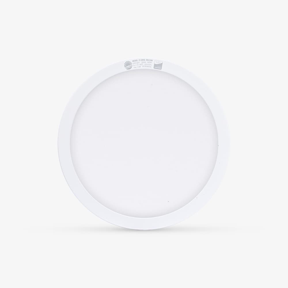 Đèn LED ốp trần tròn LN09 đế nhôm 300/24W