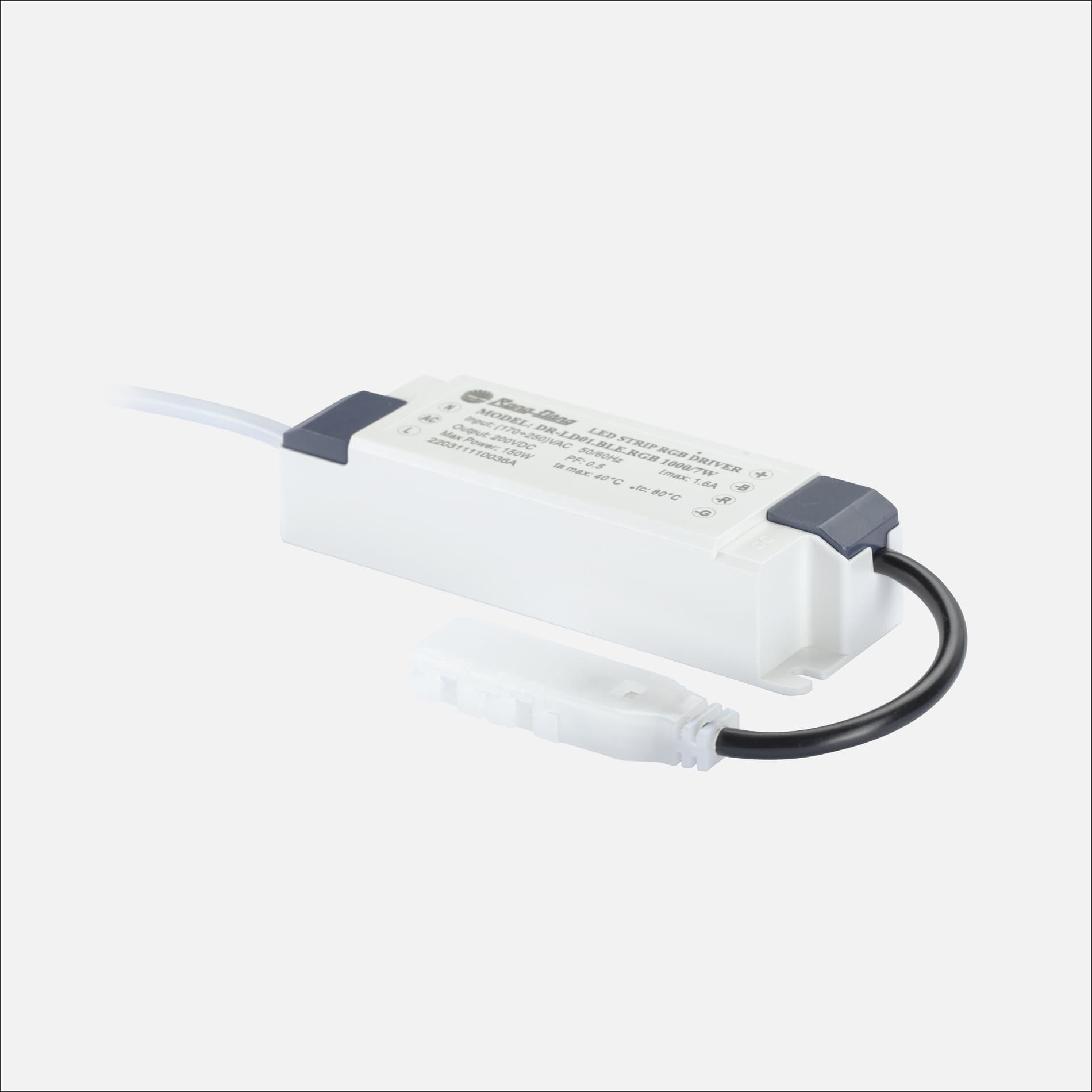 Bộ driver LED dây thông minh đổi màu RGB bluetooth 7W