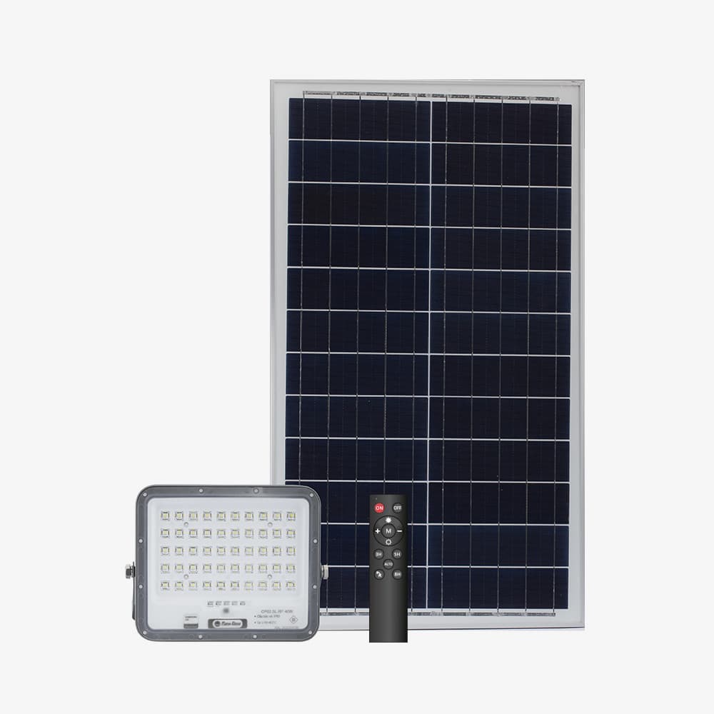Đèn LED chiếu pha năng lượng mặt trời CP02 150W.V2