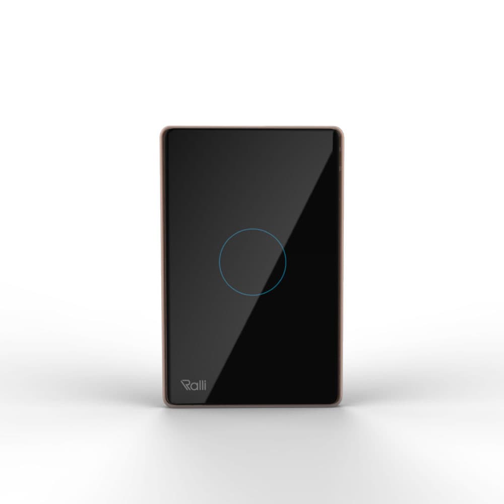 Công tắc cảm ứng thông minh bluetooth chữ nhật 1 nút bấm