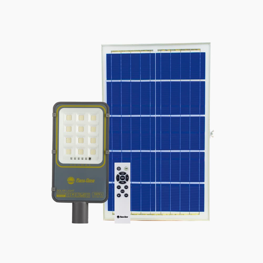 Đèn đường ngõ xóm năng lượng mặt trời cảm biến 300W