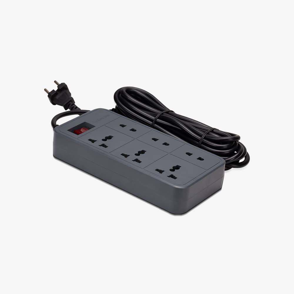 Ổ cắm điện kéo dài OC06 V2 5m 6 ổ cắm 10A