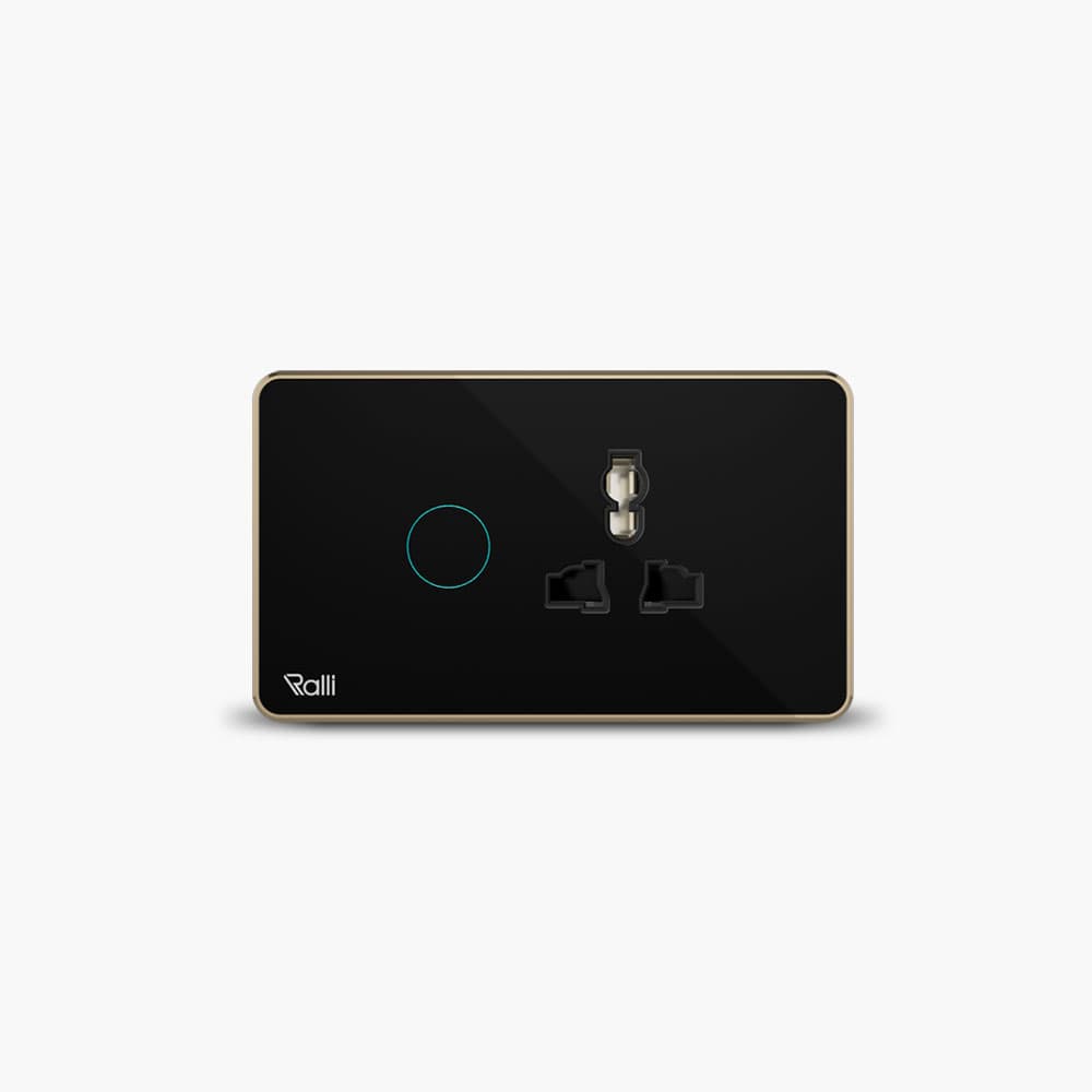 Ổ cắm công tắc chữ nhật âm tường thông minh OCT.01 bluetooth